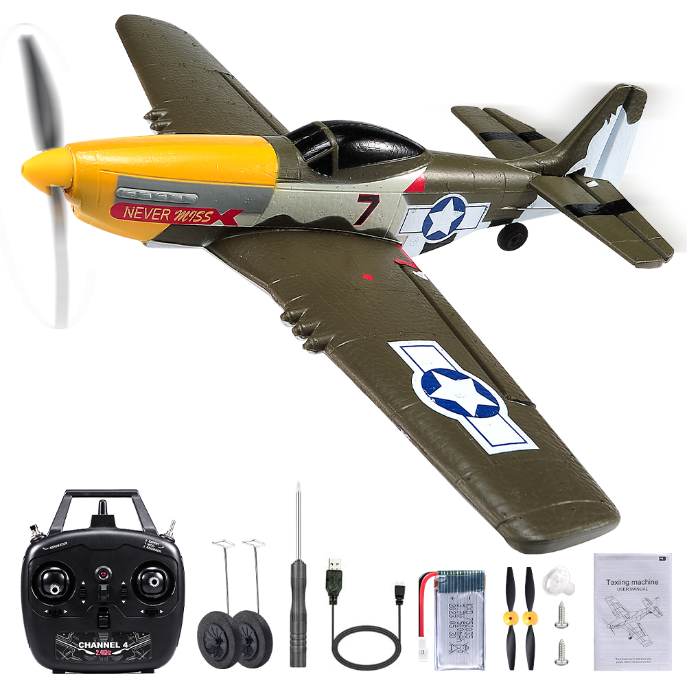 Rc Hobby Plane - RC Plane P51 Mustang 2.4G Radio