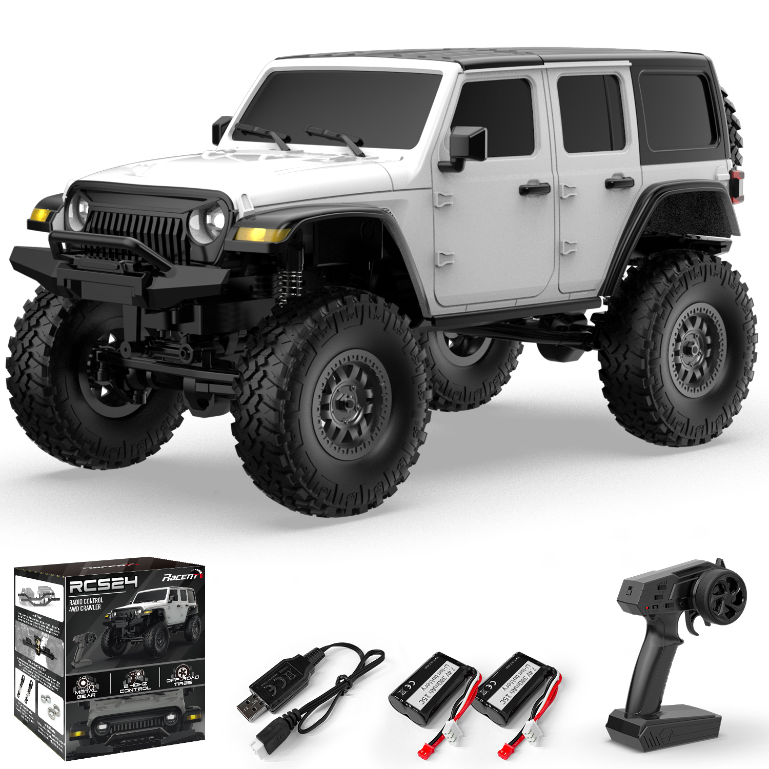 Rc Hobby Tech Bali - RACENT 1/24 Hobby-Grade RC Rock Crawler