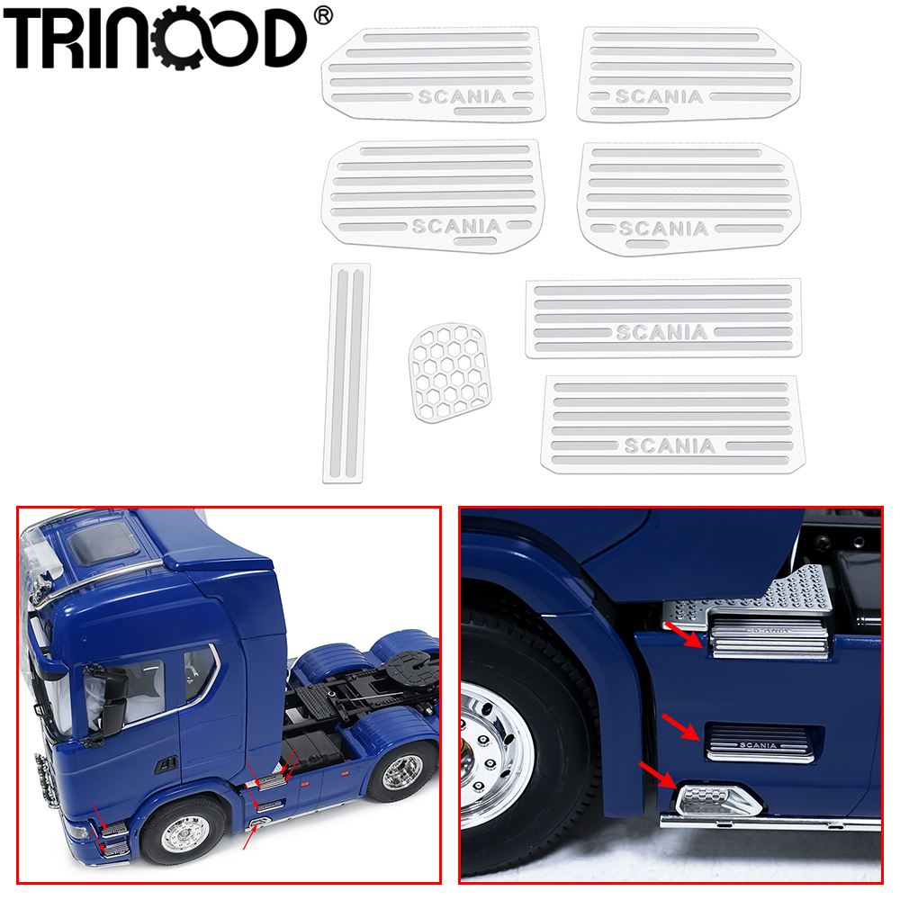 Rc Hobby Store - TRINOOD Metal Foot Pedals Skid Plate