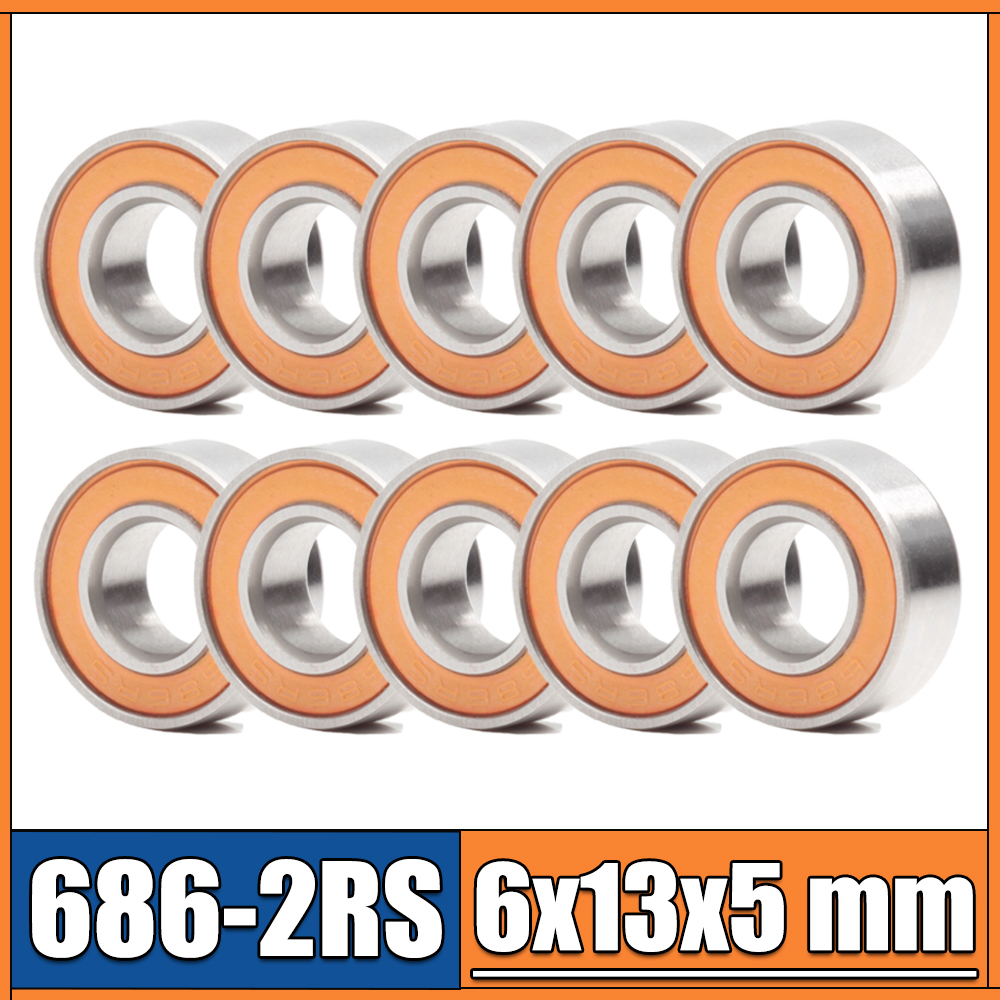 686RS Bearing 10PCS 6x13x5 mm  - Rc Hobby Trucks recension och pris