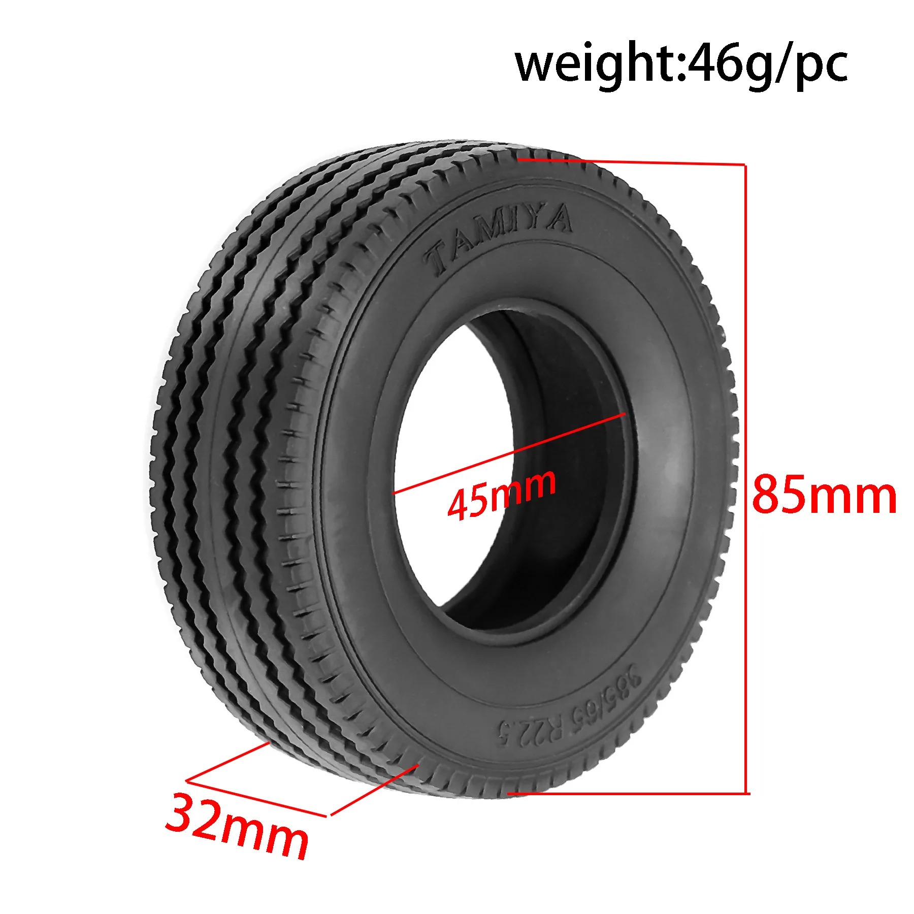 1/14 Scale Truck Tires - High  - Rc Hobby Store recension och pris