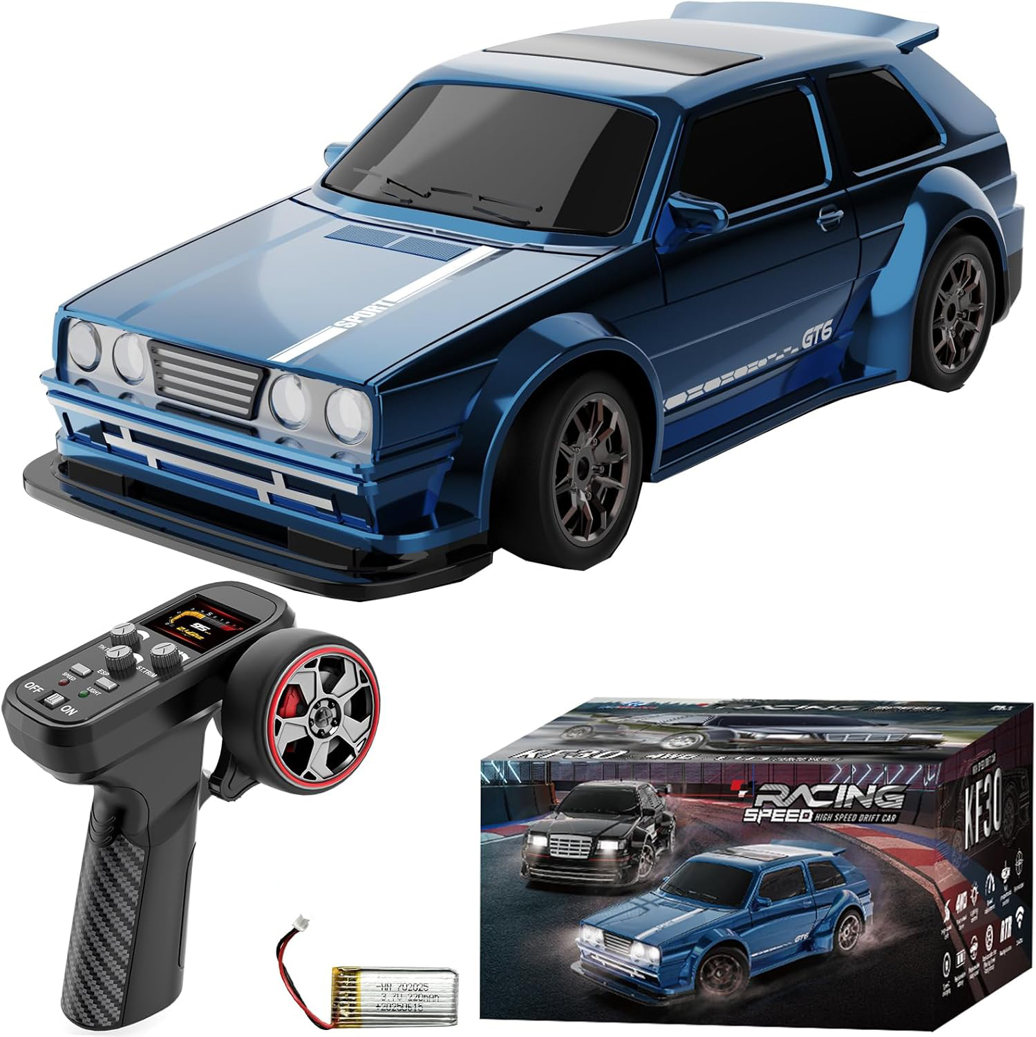 KF30 1:43 4WD RC Car With Gyro - Rc Hobby Tech Bali recension och pris