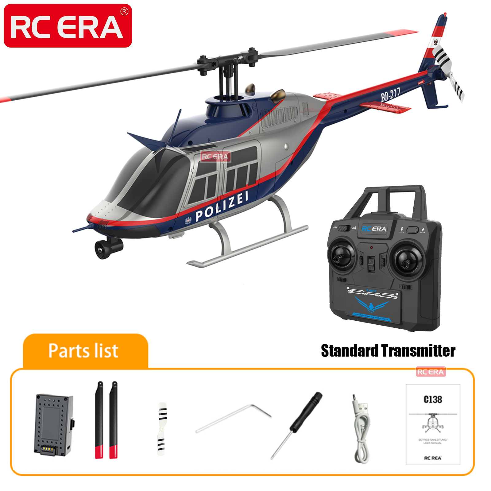 RC ERA C138 BELL 206 Jet Range - Rc Hobby Jet recension och pris