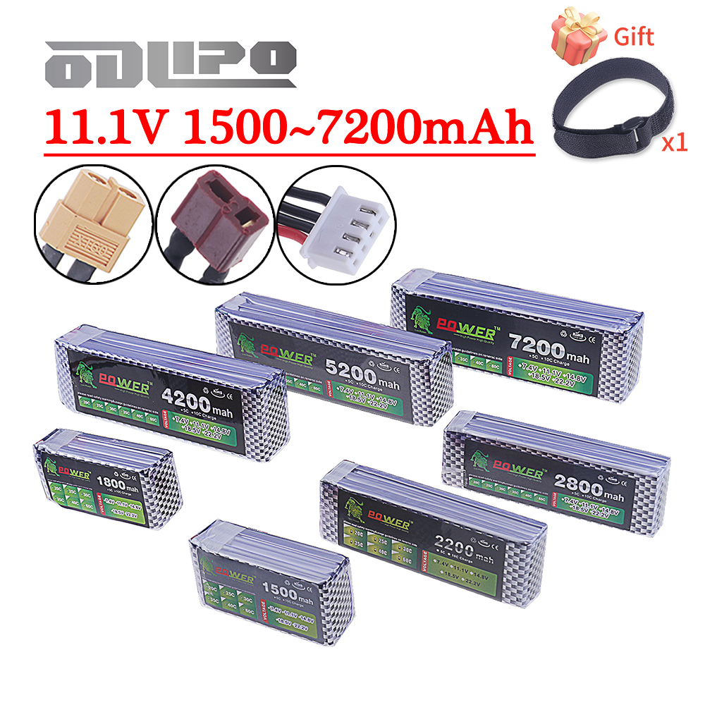 3S 11.1V Lipo Battery Deans T  - Rc Hobby Trucks recension och pris