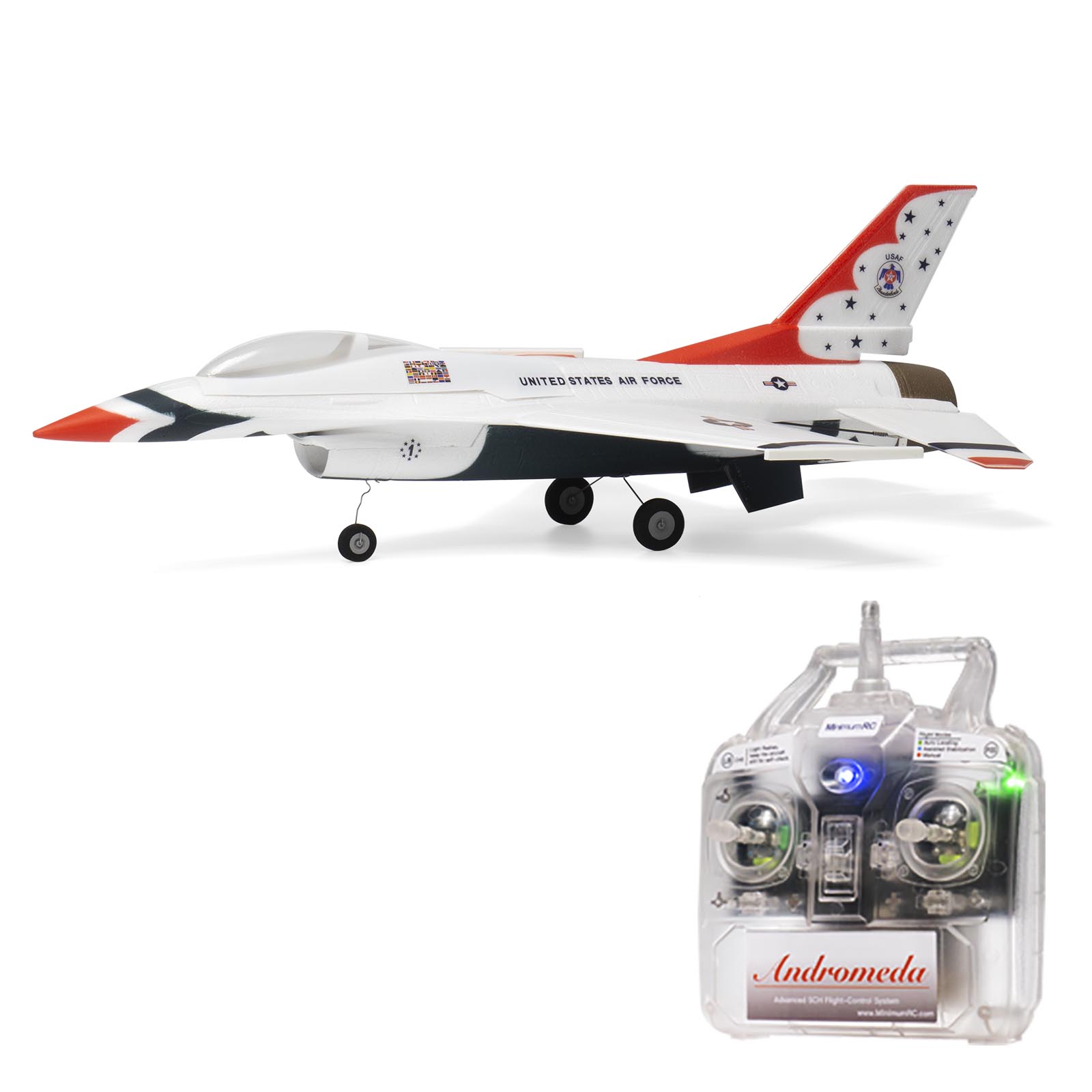 MinimumRC F 16 Thunderbird Mic - Rc Hobby Jet recension och pris