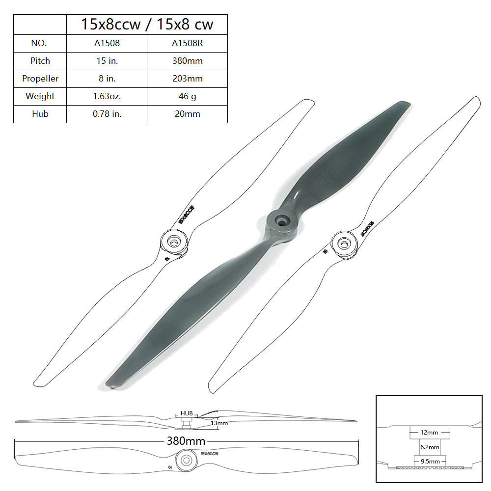 AEORC 5pcs Nylon Direct-Drive  - Rc Hobby Direct recension och pris