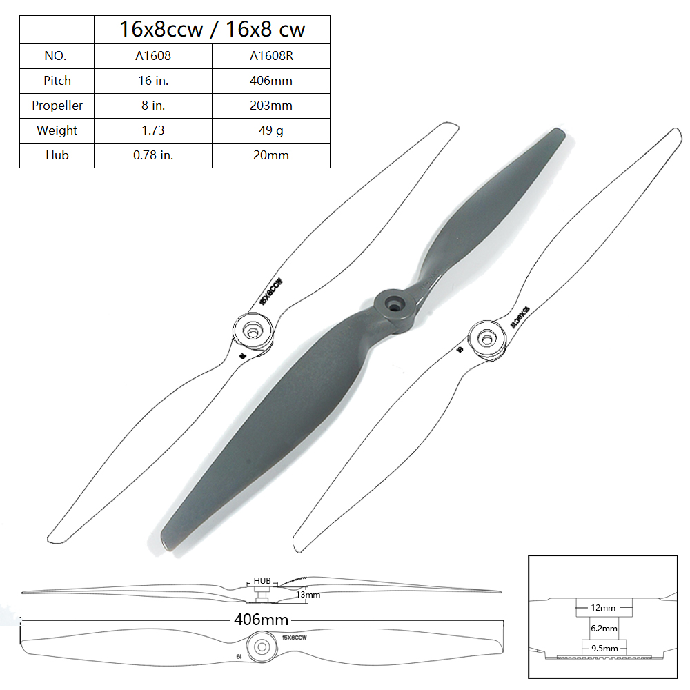 AEORC 5pcs Nylon Direct-Drive  - Rc Hobby Direct recension och pris
