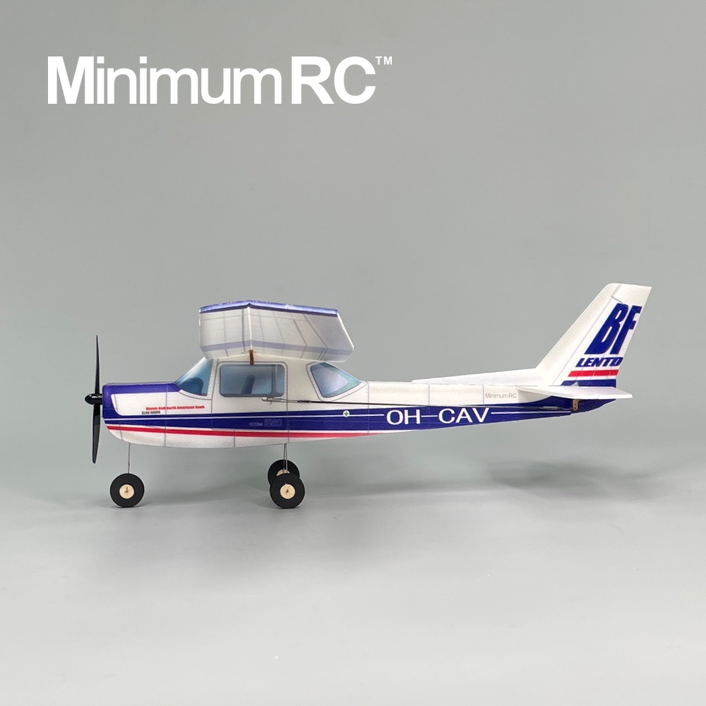 MinimumRC Plane Kit Blue Cessn - Rc Hobby Wing recension och pris