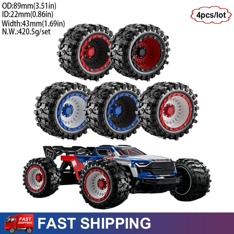 4PC RC Monster Truck High Grip - Rc Truck Monster recension och pris