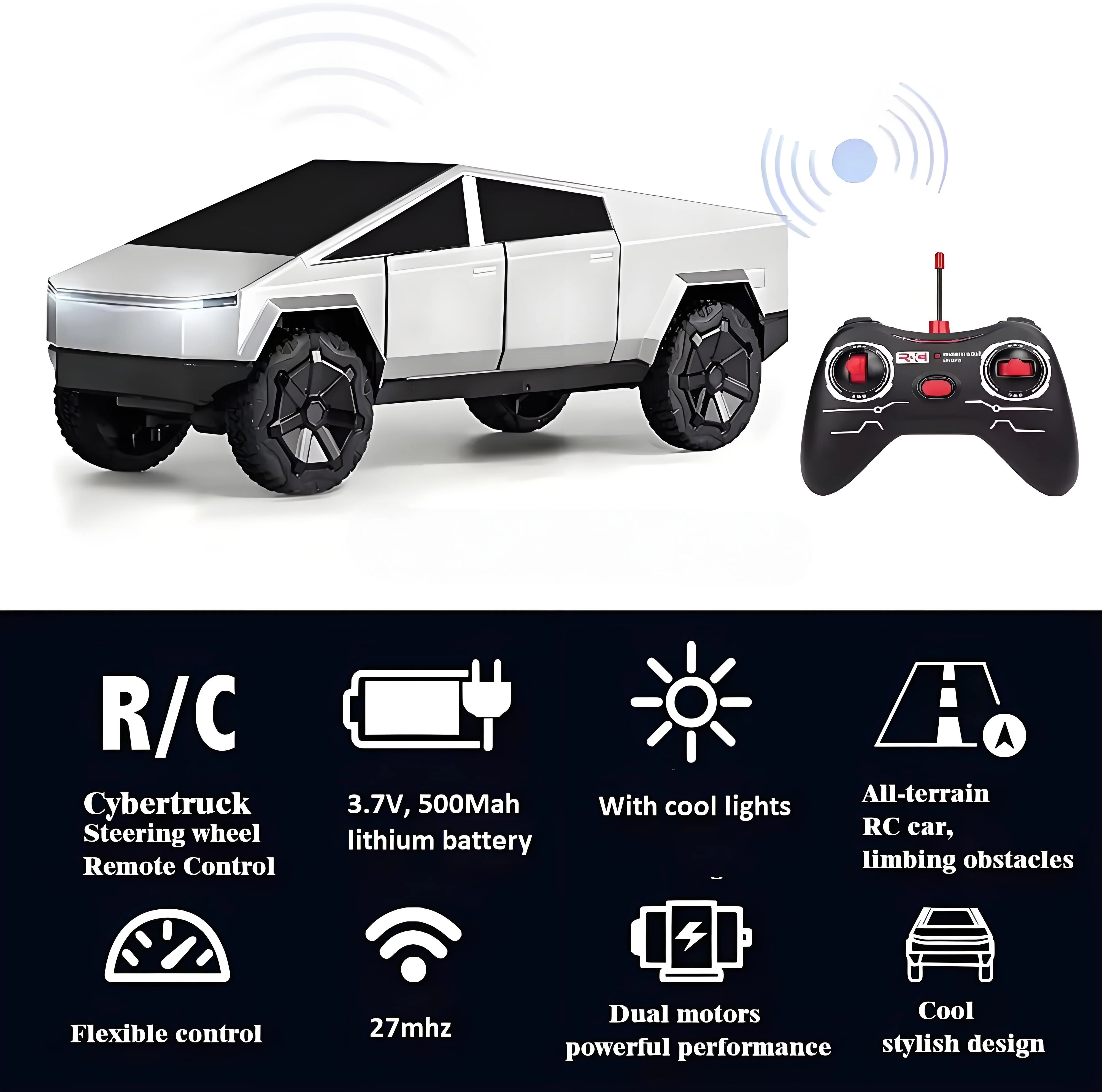 1:24 RC Cybertruck Pickup 4WD  - Rc Hobby Tech Bali recension och pris