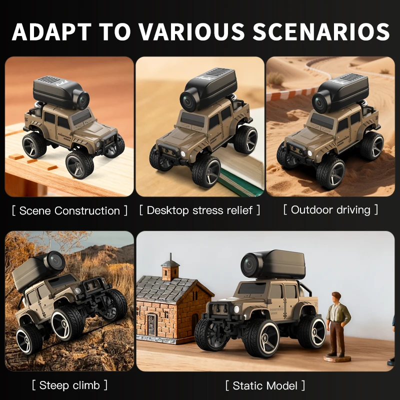 1:64 Mini Alloy FPV RC Car Wit - Rc Hobby Tech Bali recension och pris