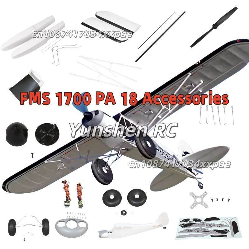 FMS RC Plane Decals For 1700mm - Rc Hobbies recension och pris