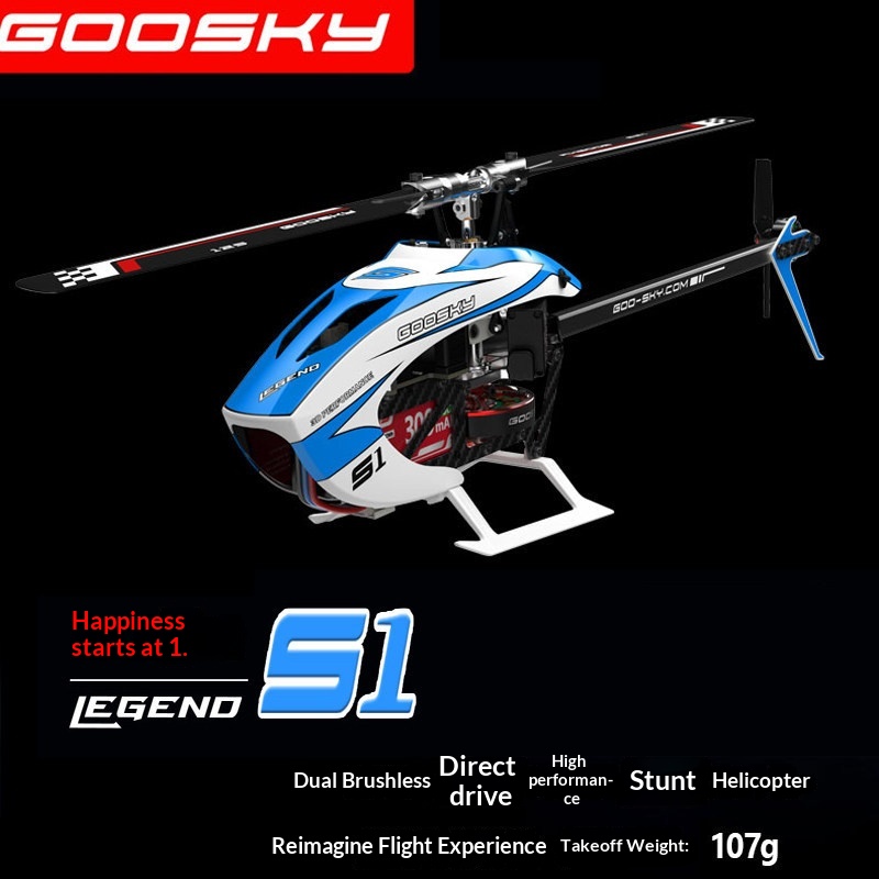 Goosky S1 Rc Helicopter 3D Stu - Rc Hobby Direct recension och pris