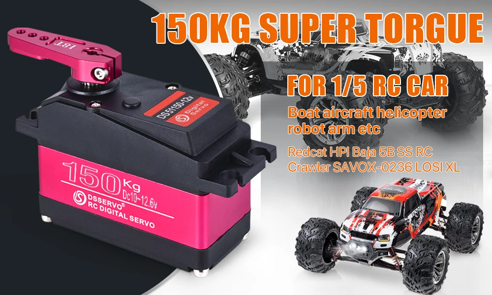 60/80/150/160KG DS5160 DS5180  - Rc Hobbies recension och pris