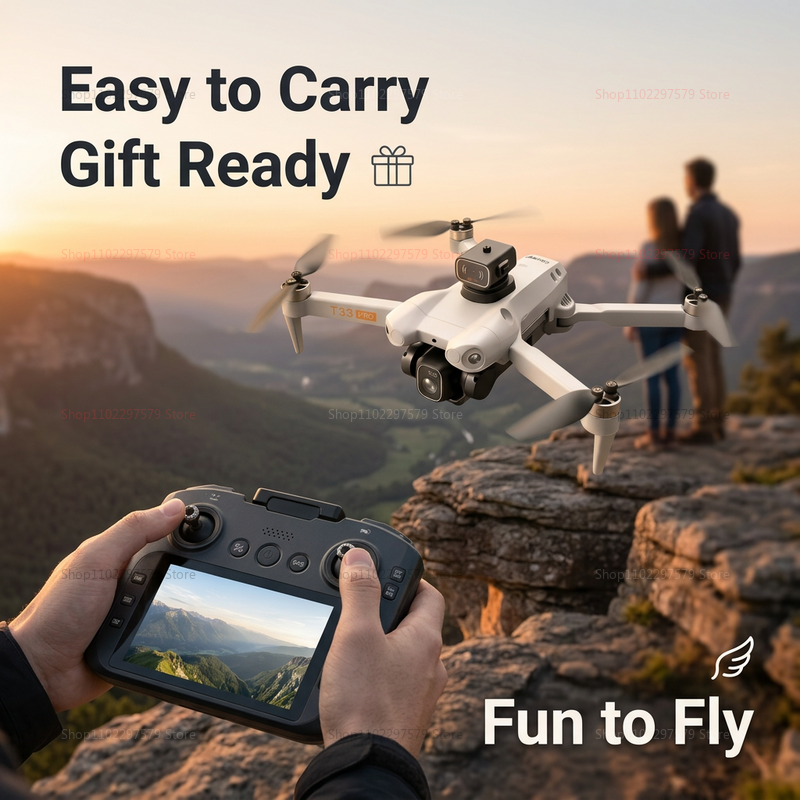 2026 NEW T33 RC Drone 8K HD Du - Rc Hobby Direct recension och pris