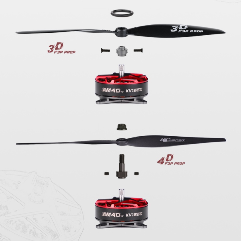 T-Hobby AM40 V2 3D/4D 2-3S Pow - Rc Hobbies recension och pris
