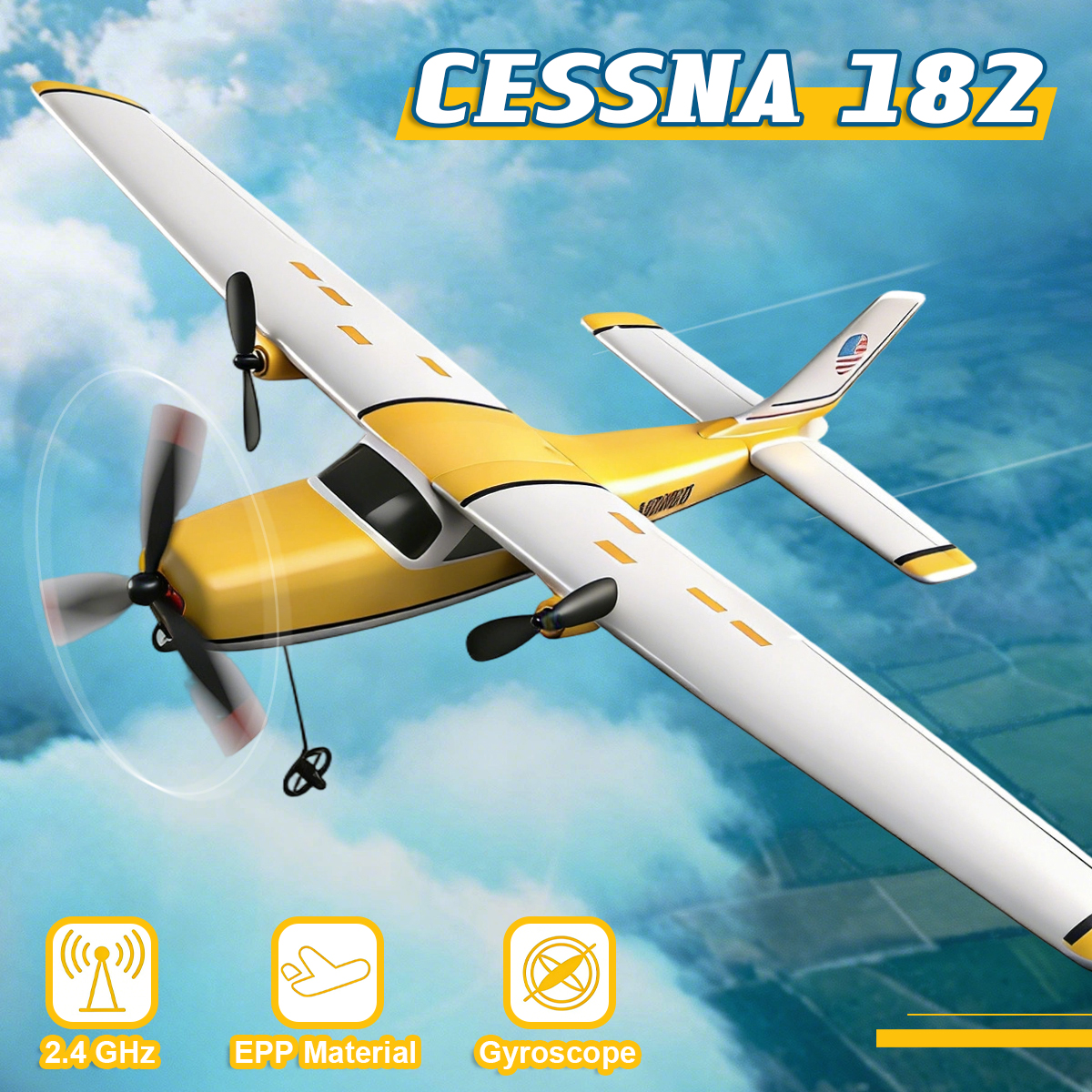 FX801 RC Plane EPP Foam 2.4G 2 - Rc Hobby Plane recension och pris