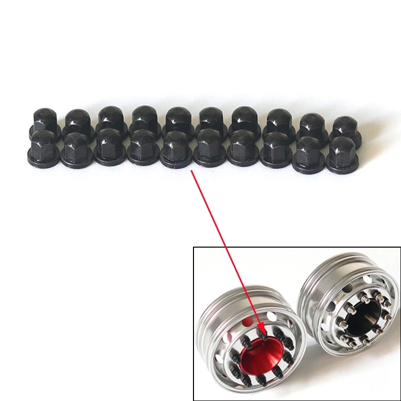 20 PCS RC 1/14 Wheel Nuts M2 F - Rc Hobby Store recension och pris
