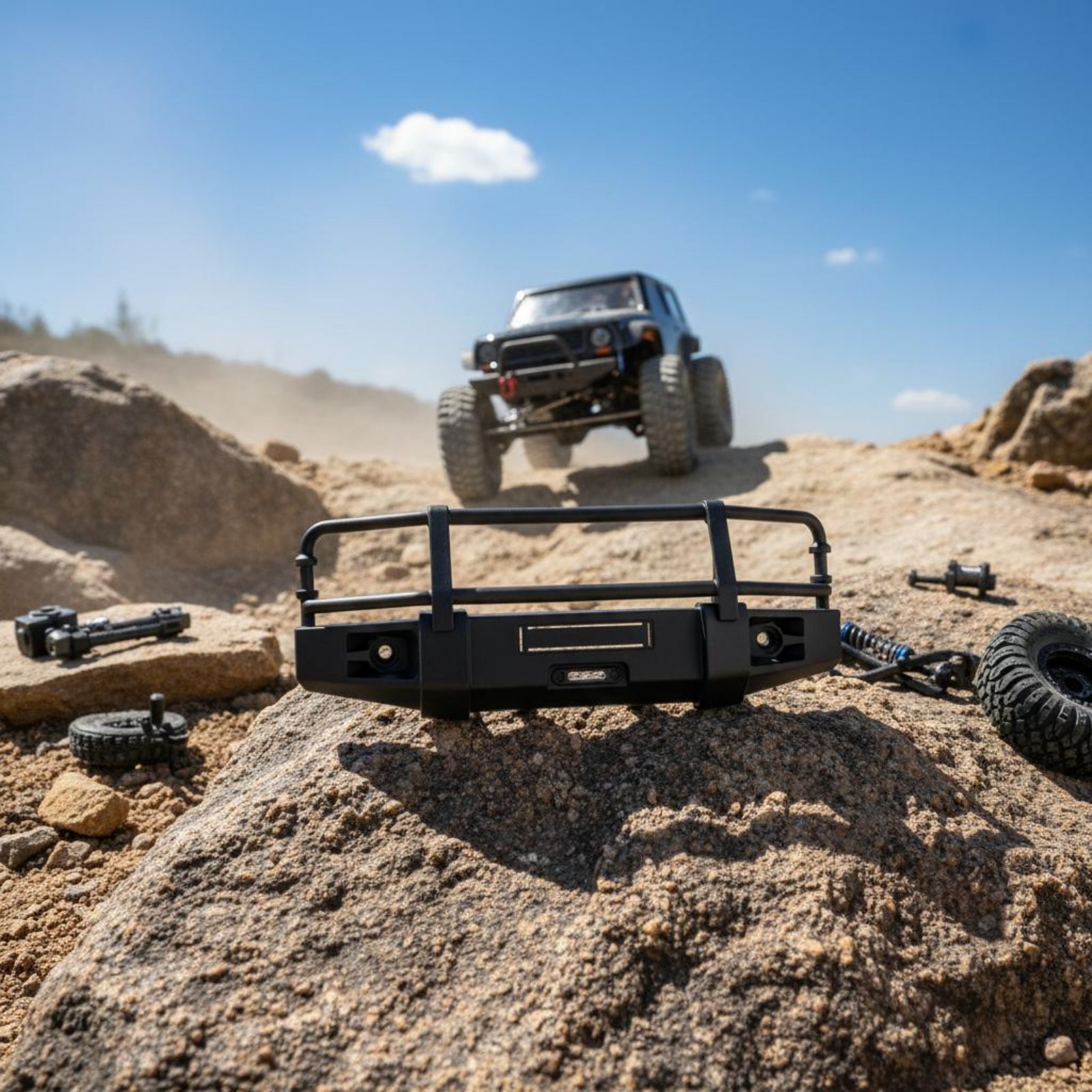 RC Crawler Front Bumper Model  - Rc Hobby Vehicles recension och pris