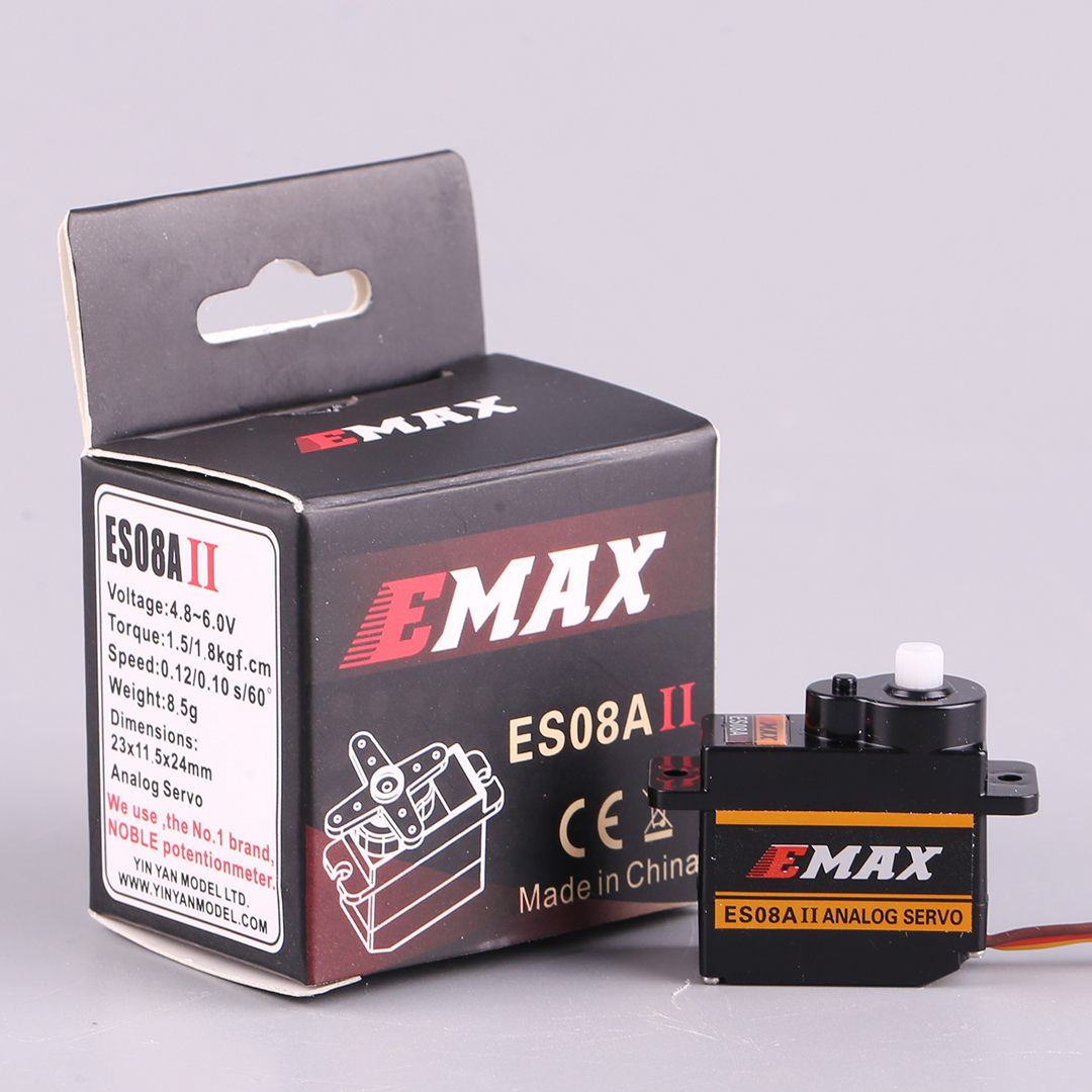 EMAX ES08A II 9g Micro Servo P - Rc Hobby Wing recension och pris