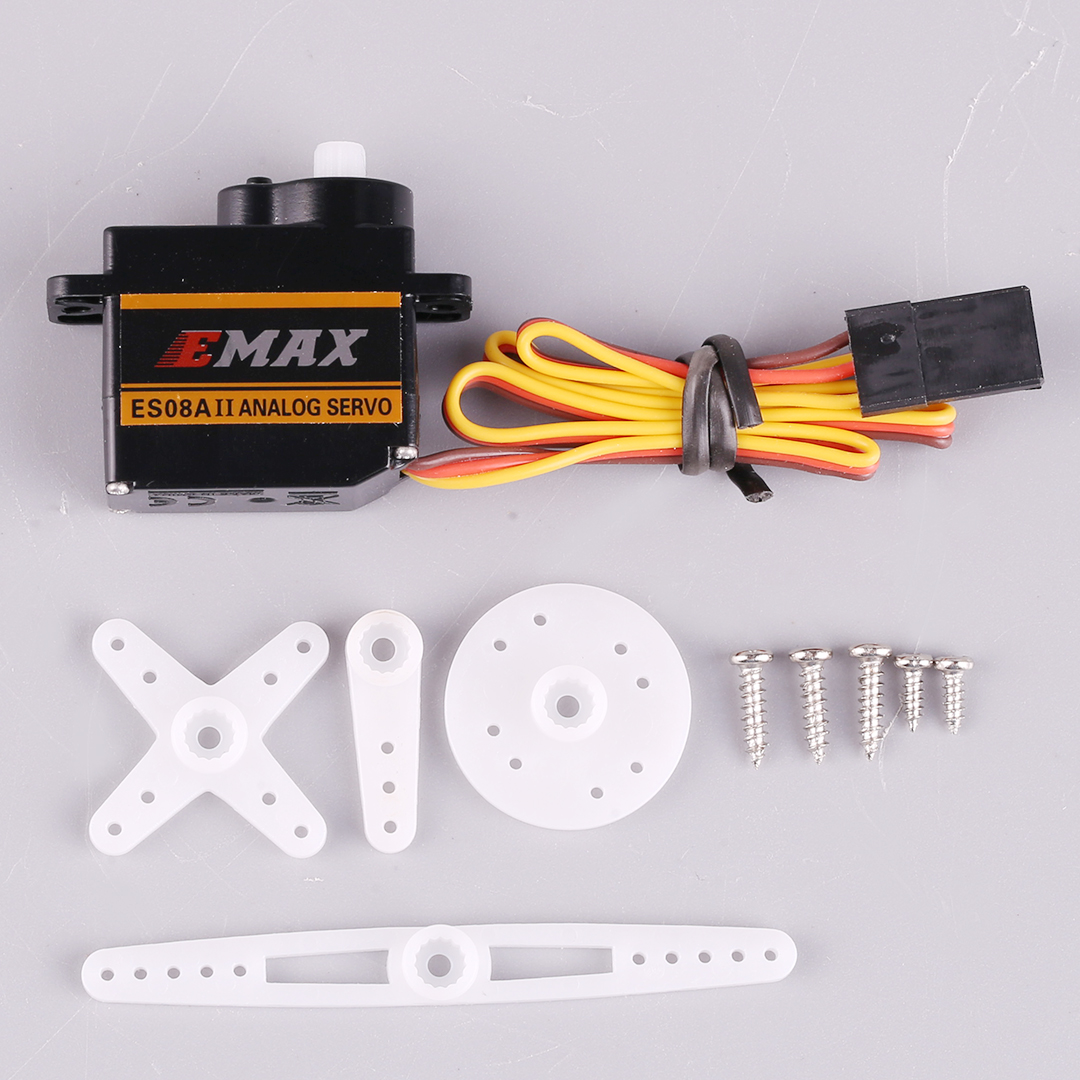 EMAX ES08A II 9g Micro Servo P - Rc Hobby Wing recension och pris