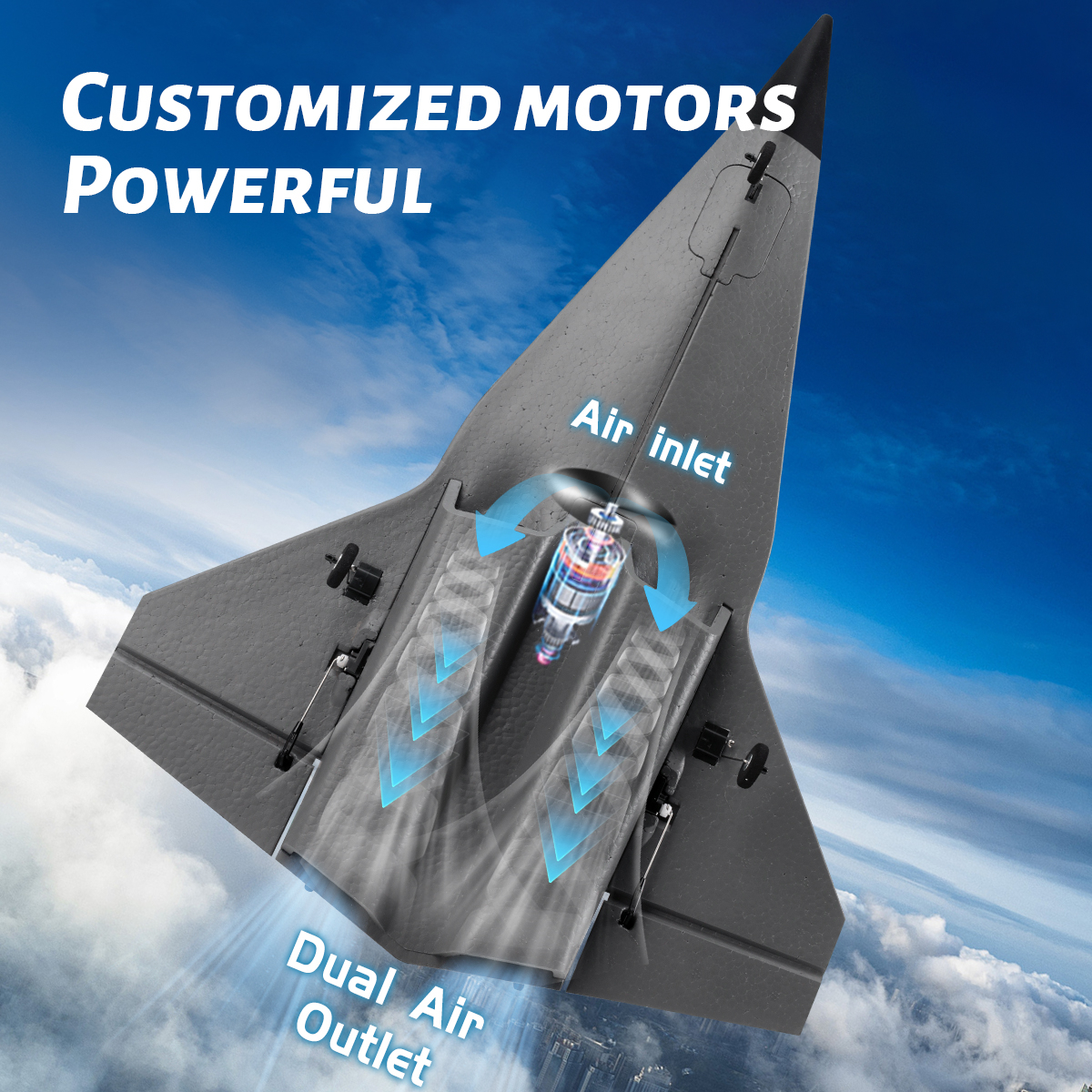 SR72 RC Plane 2.4G 4CH RC Figh - Rc Hobby Plane recension och pris