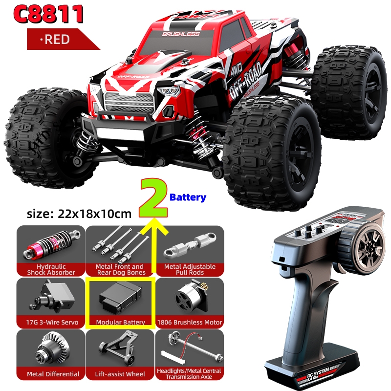 JHD C8811 40KM/H High Speed RC - Rc Truck Monster recension och pris