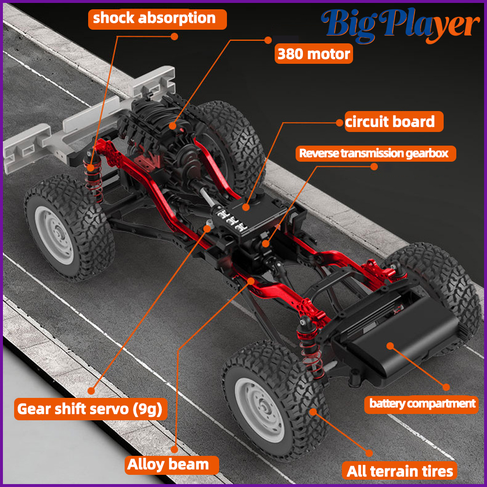 SG1009 SG1010 1/10 4WD RC car  - Rc Hobby Tech Bali recension och pris