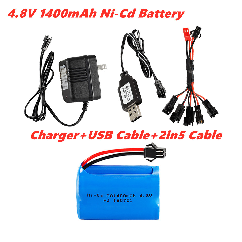 4.8v 1400mah Ni-Cd Battery For - Rc Hobby Trucks recension och pris