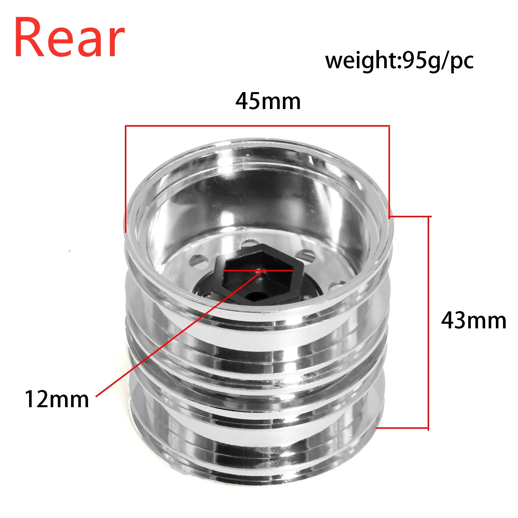 2Pcs Alloy Double Wheels Hub f - Rc Hobby Store recension och pris