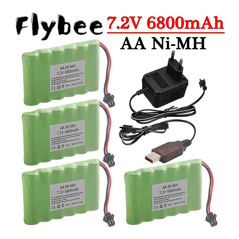 Ni-MH 7.2V 6800mAh SM Plug Bat - Rc Hobby Vehicles recension och pris
