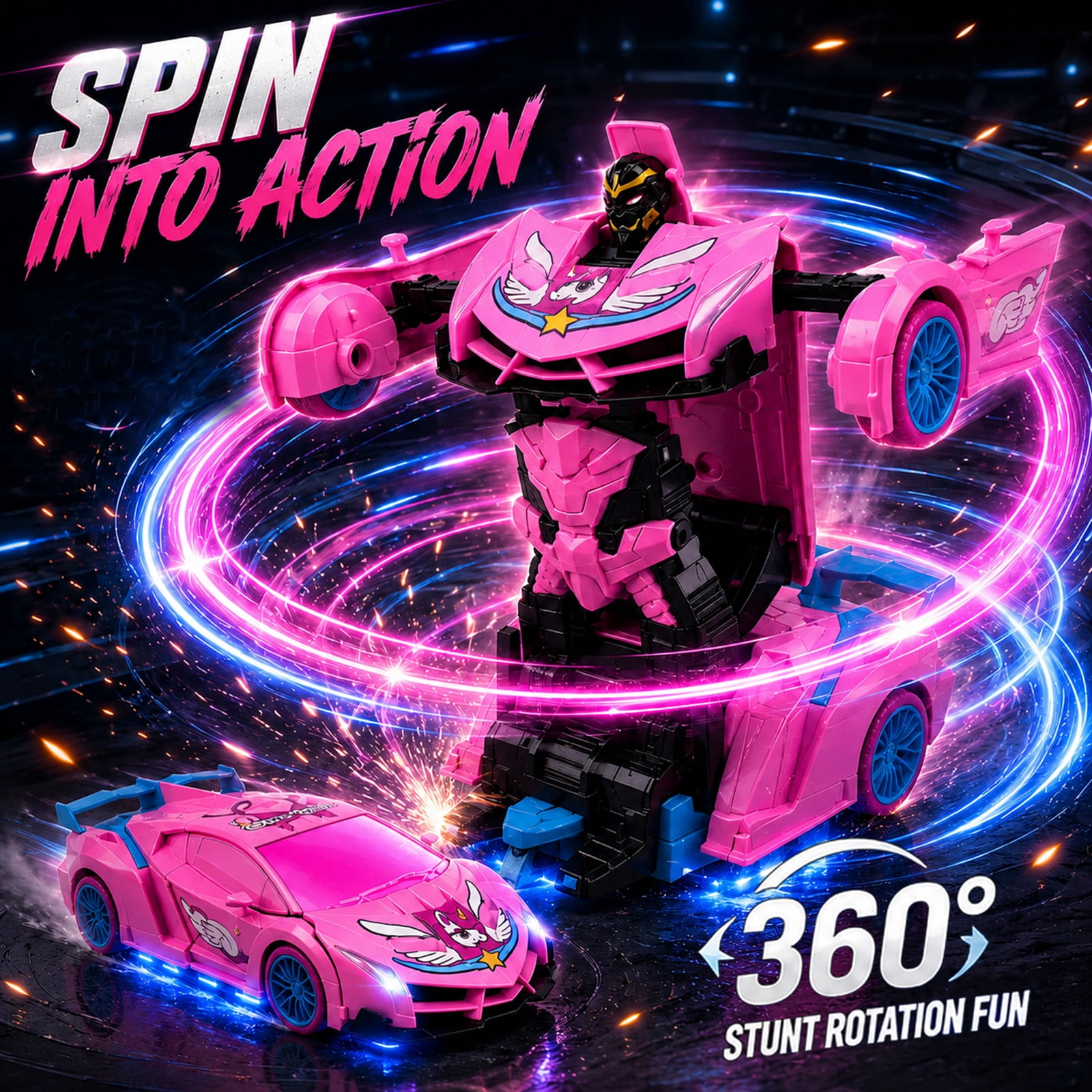 Unicorn RC Transforming Robot  - Rc Hobby Tech Bali recension och pris