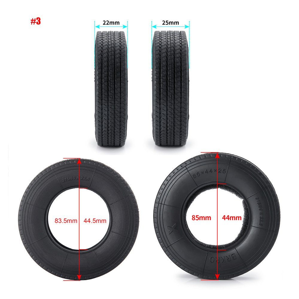 YEAHRUN 22/25/28/30mm Rubber T - Rc Hobby Store recension och pris