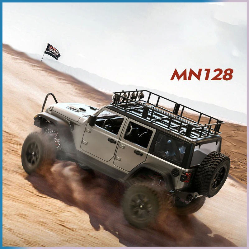 RC Crawler 4x4 Car MN128  2.4G - Rc Hobby Tech Bali recension och pris
