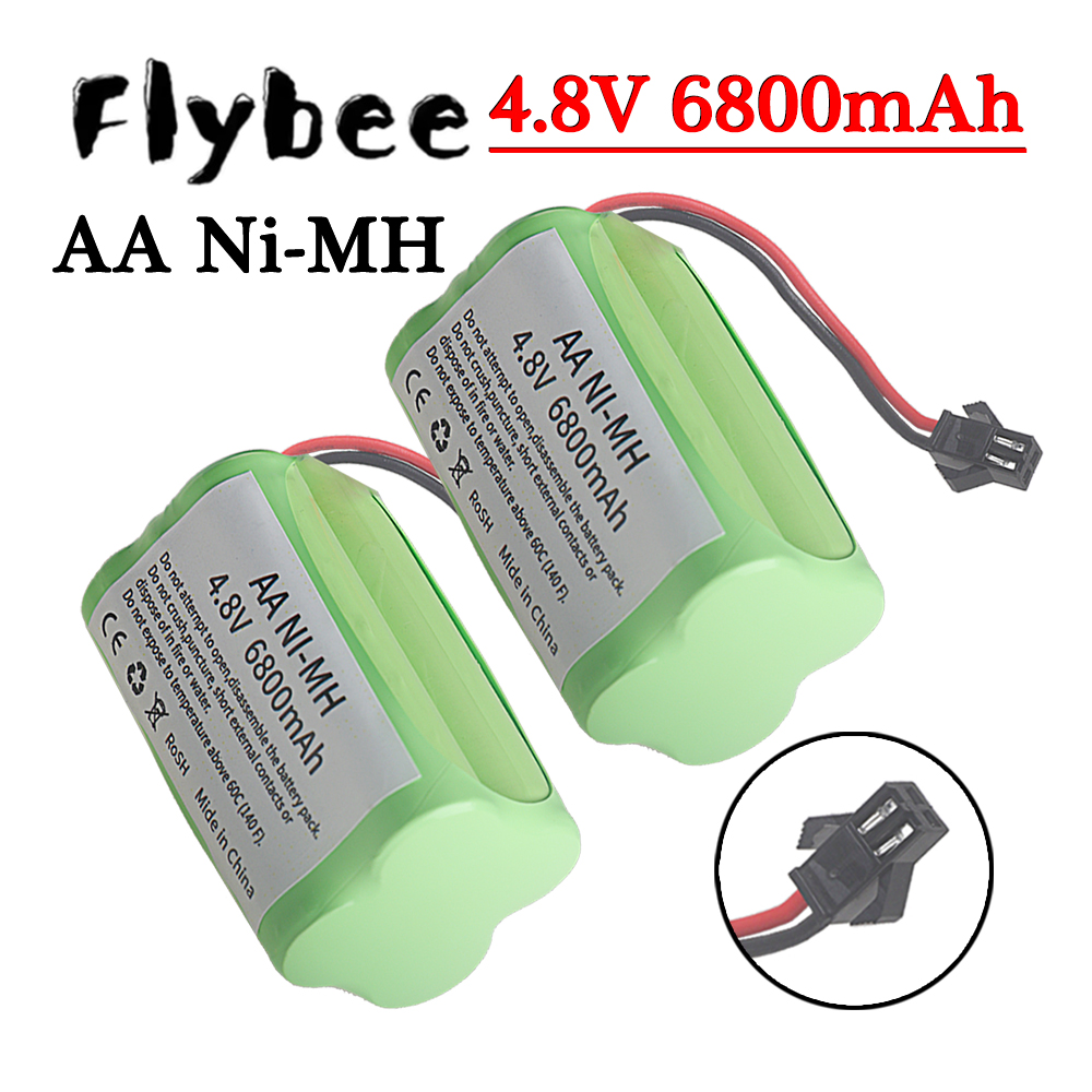 NI-MH 6800mAh 4.8V 4*AA Batter - Rc Hobby Trucks recension och pris
