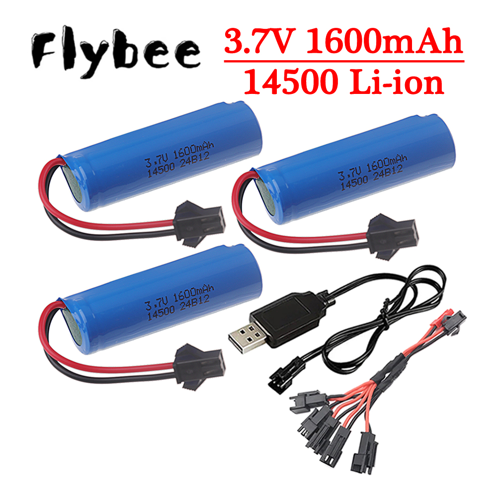 Original 3.7v 14500 1600mAh Li - Rc Hobby Vehicles recension och pris